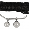 You2Toys Bondage Plugs - metal expanding balls (149g) - silver