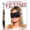 Fetish Deluxe Fantasy - široká, jemná maska ​​na oči (černá)