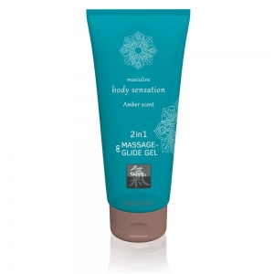 Shiatsu 2v1 Amber Scent – masážní a lubrikační ...