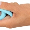 Cuties Mini Butt Plug - silicone anal dildo - blue (2.6cm)