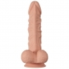 Pretty Love Buraq – realistické dildo 24 cm s přísavkou (tělová barva)