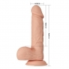 Pretty Love Bahamut Realistic Dildo 21.8cm Nude