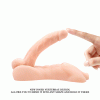 Lybaile Temptation Bigger Man Monster Dick Skin - mužské torzo s velkým dildem