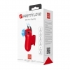 Pretty Love MAGIC DEVIL – prstový stimulátor klitorisu s E-stim (USB, červený)