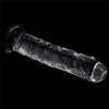 LoveToy Flawless Clear Dildo 7.0 - průhledné dildo s přísavkou (18cm)