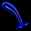 Lovetoy Flawless Clear PROSTATE PLUG 6.0 - anální kolík (modrý)