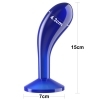 Lovetoy Flawless Clear PROSTATE PLUG 6.0 - anální kolík (modrý)