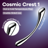 Satisfyer Cosmic Crest 1 - ocelové dildo na bod G