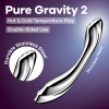 Satisfyer Pure Gravity 2 - ocelové dildo na bod G