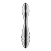 Satisfyer Pure Gravity 3 – Luxusní ocelové dildo pro stimulaci bodu G a klitorisu