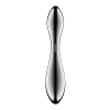 Satisfyer Pure Gravity 3 – Luxusní ocelové dildo pro stimulaci bodu G a klitorisu