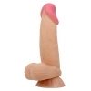 Pretty Love Sliding Skin – realistické ohebné dildo s přísavkou (19,4 cm)