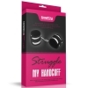 Lovetoy Struggle My Handcuff – měkká BDSM pouta se sametovou podšívkou