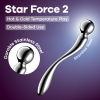 Satisfyer Star Force 2 – Luxusní ocelové dildo pro intenzivní stimulaci bodu G