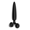 Satisfyer Triple Crystal 1 – Skleněné Dildo 3v1, 21 cm (černé)