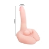 BAILE Mr. Big Vibro – vibrující a rotační dildo s přísavkou (21 cm)