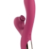 Dream Toys Essentials Dual G-Spot Vibe – flexibilní vibrátor na bod G s poklepáváním na klitoris (22,5 cm)
