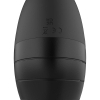 Dreamtoys Essentials Smooth Power Stroker Black – vibrační masturbátor