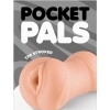 NS Novelties Pocket Pals – mini masturbátor vagína Tan (TPE)