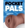 NS Novelties Pocket Pals – vaginální masturbační návlek (hnědý)