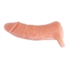 NMC 2v1 návlek na penis s vagínou – prodloužení + masturbátor (18 cm)