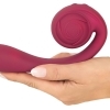 Rosenrot Bendable Spot-on Vibrator – ohebný nabíjecí vibrátor na bod G a klitoris (2 motory)
