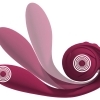 Rosenrot Bendable Spot-on Vibrator – ohebný nabíjecí vibrátor na bod G a klitoris (2 motory)