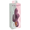 You2Toys Slim Triple Plum – nabíjecí trojitý vibrátor 3v1 (fialový)