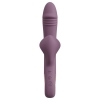 You2Toys Slim Triple Plum – nabíjecí trojitý vibrátor 3v1 (fialový)