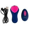 Sweet Smile RC Panty Vibrator Heart – vibrátor do kalhotek s magnetem a dálkovým ovládáním