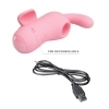 Pretty Love Magic Fairy – mini vibrátor se stimulací (růžový, USB)
