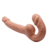 BAILE Ultra Passionate – strapless strap-on (dvojité dildo) 15,1 cm