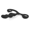 Lovetoy Ultimate Silicone P-Spot Teaser – P-spot masér s prstovým úchytem (Black)