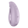 Satisfyer Tap and Roll fialový – luxusní klitorální stimulátor s poklepáváním a rolováním