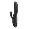 Satisfyer Heat Flex 3 – hřejivý vibrátor na klitoris a G-bod, černý