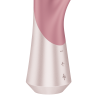 Satisfyer Pearl Bunny 1 – rabbit vibrátor s rotujícími perlami na klitoris a G-bod, růžový