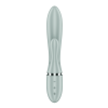 Satisfyer Pearl Bunny 2 – rabbit vibrátor s rotujícími perlami na klitoris a G-bod, zelený