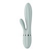 Satisfyer Pearl Bunny 2 – rabbit vibrátor s rotujícími perlami na klitoris a G-bod, zelený