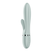 Satisfyer Pearl Bunny 2 – rabbit vibrátor s rotujícími perlami na klitoris a G-bod, zelený