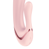 Satisfyer Pearl Bunny 3 – rabbit vibrátor s rotujícími perlami na klitoris a G-bod, růžový
