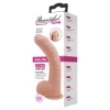 Pretty Love Beautiful Alex 28 cm – realistické zahnuté dildo s přísavkou