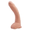 Pretty Love Beautiful Alex 28 cm – realistické zahnuté dildo s přísavkou