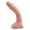 Pretty Love Beautiful Alex 28 cm – realistické zahnuté dildo s přísavkou
