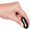 You2Toys Black Velvet Cock Ring - kroužek na penis (2,6cm) černý