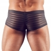 Transparent striped boxers (black)
