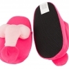 Penispuschen pink - růžové plyšové pantofle s penisem