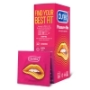 Durex PleasureMe (Emoji) – vroubkované a tečkované kondomy, 12 ks