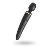 Satisfyer Wand-er Woman – nabíjecí vodotěsný masážní vibrátor, černý