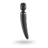 Satisfyer Wand-er Woman – nabíjecí vodotěsný masážní vibrátor, černý