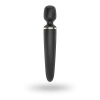 Satisfyer Wand-er Woman – nabíjecí vodotěsný masážní vibrátor, černý